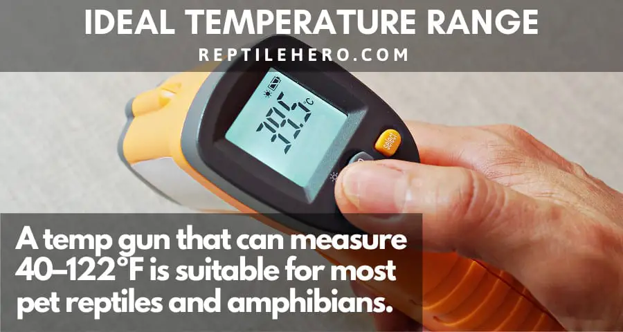 Reptile Basics PE2 Infrared Thermometer Temp Gun Please See  Pictures/Description